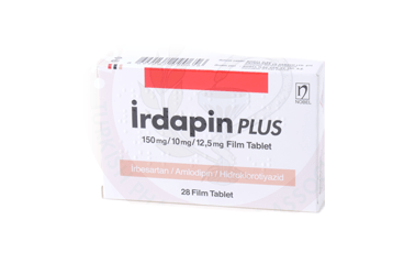IRDAPIN PLUS 150/10/12,5 MG 28 FILM TABLET