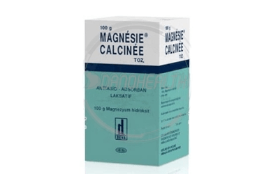 MAGNESIE CALCINEE 400 MG SUSPANSIYON HAZIRLAMAK ICIN KURU TOZ (100 G)