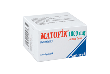 MATOFIN 1000 MG 100 FILM TABLET