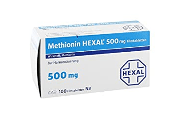 METHIONINE HEXAL 500 MG 100 TB