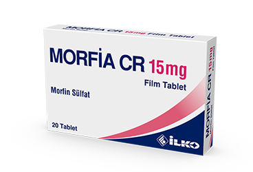 MORFIA CR 15 MG 20 FILM TABLET