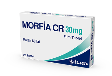 MORFIA CR 30 MG 20 FILM TABLET
