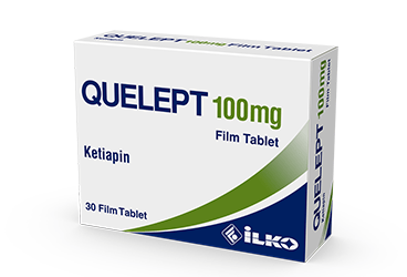 QUELEPT 100 MG 30 FILM TABLET