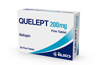 QUELEPT 200 MG 30 FILM TABLET