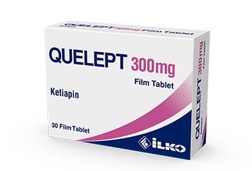 QUELEPT 300 MG 30 FILM TABLET