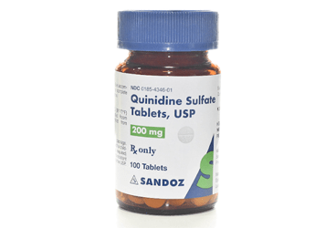 QUINDINE SULPHFATE 200 MG 100 TABLET