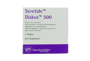 SERETIDE 500/50 MCG 60 DOZ DISKUS
