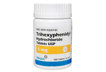 TRIHEXYPHENIDYL HCL 5 MG 100 TABLET