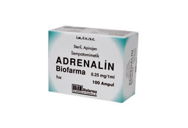 ADRENALIN BIOFARMA  0,25 MG 10 AMPUL