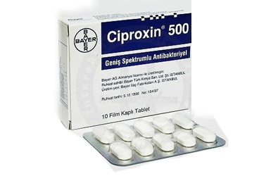 CIPROXIN 500 MG 10 TABLET