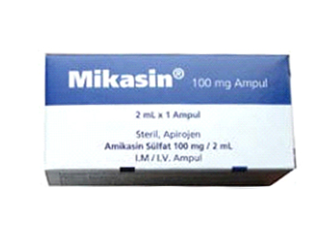 MIKASIN 100 MG/2 ML IM/IV 1 AMPUL