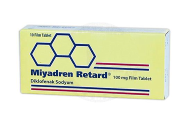 MIYADREN RETARD 100 MG 10 TABLET
