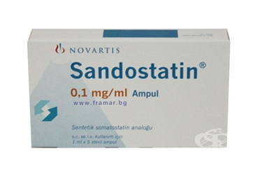 SANDOSTATIN 0,1 MG 5 AMPUL