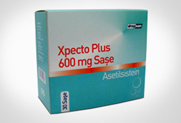 XPECTO PLUS 600 MG 20 SASE