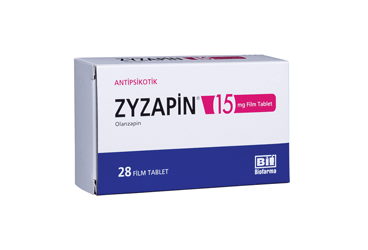 ZYZAPIN 15 MG 56 FILM TABLET