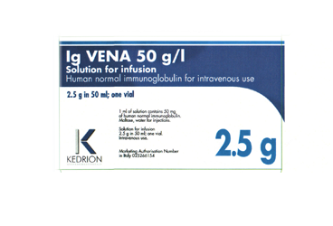 IG VENA 2,5 G/50 ML IV INFUZYON ICIN COZELTI 