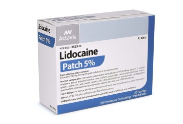 LIDODERM 5 %  1×30 PATCHES