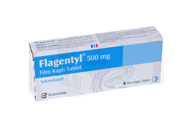 FLAGENTYL 500 MG 4 FILM TABLET
