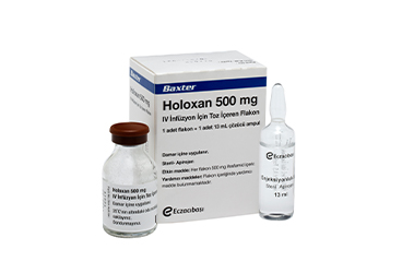 HOLOXAN  0,5 G IV INFUZYONLUK COZELTI TOZU ICEREN FLAKON