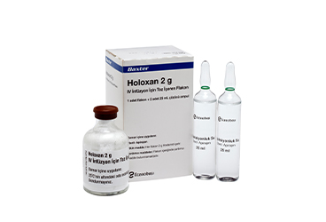 HOLOXAN  2 G IV INFUZYONLUK COZELTI TOZU ICEREN FLAKON