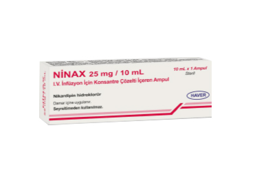 NINAX 25 MG/10 ML IV INFUZYON ICIN KONSANTRE COZELTI ICEREN 1 AMPUL