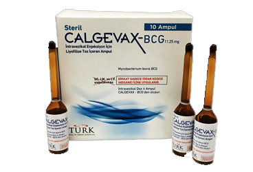 CALGEVAX-BCG 11,25 MG INTRAVEZIKAL ENJEKSIYON ICIN LIYOFILIZE TOZ ICEREN 10 AMPUL