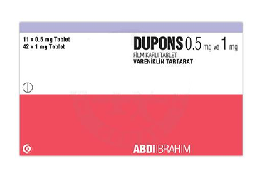 DUPONS 0.5 MG VE 1 MG FILM KAPLI TABLET (53 TABLET)