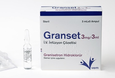 GRANSET 3 MG/3 ML IV INFUZYON ICIN COZELTI ICEREN 5 AMPUL