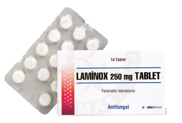 LAMINOX 250 MG 14 TABLET