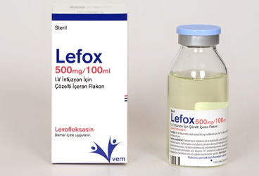 LEFOX 500 MG/100 ML IV INF. COZELTI ICIN FLAKON