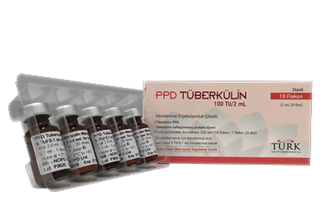 PPD TUBERKULIN 5 TU/0,1 ML INTRADERMAL ENJEKSIYONLUK COZELTI ICEREN 1 FLAKON