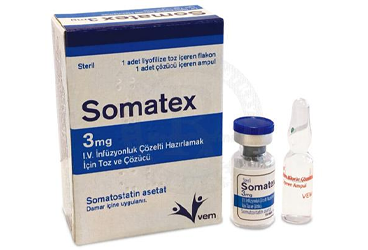 SOMATEX 3 MG I.V. INFUZYONLUK COZELTI HAZIRLAMAK ICIN TOZ VE COZUCU (1 FLAKON+1 COZUCU AMPUL)