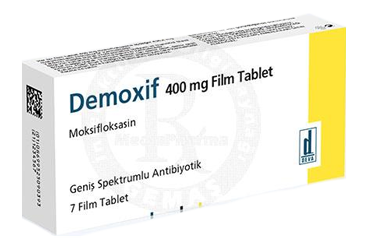DEMOXIF 400 MG 7 FILM TABLET