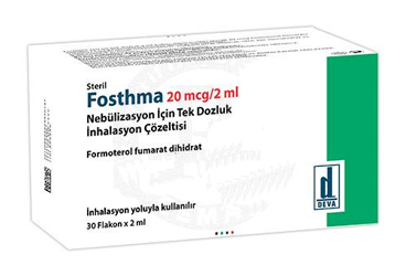 FOSTHMA 20 MCG/2 ML NEBULIZASYON ICIN TEK DOZLUK INHALASYON COZELTISI (60 ADET)