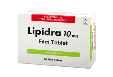 LIPIDRA 10 MG 90 FILM TABLET