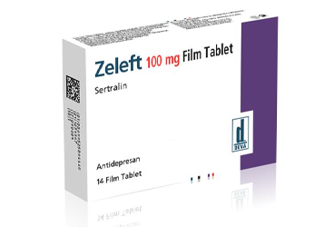 ZELEFT 100 MG 14 FILM TABLET