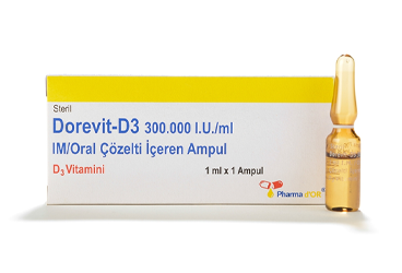 DOREVIT-D3 300.000 IU/ML IM/ORAL COZELTI ICEREN AMPUL