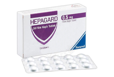 HEPAGARD 0,5 MG 90 FILM TABLET