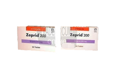 ZEPRID 200 MG 48 TABLET