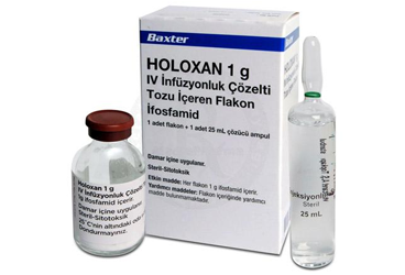 HOLOXAN 1 G IV INFUZYONLUK COZELTI HAZIRLAMAK ICIN TOZ