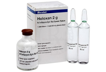 HOLOXAN 2 G IV INFUZYONLUK COZELTI HAZIRLAMAK ICIN TOZ
