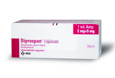 DIPROSPAN 5 MG+2MG/ 1 ML ENJEKSIYONLUK SUSPANSIYON (1 AMPUL)