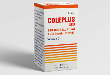 COLEPLUS D3 150.000 I.U./10 ML ORAL DAMLA, COZELTI