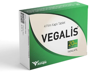 VEGALIS 20 MG FILM KAPLI TABLET (4 TABLET)