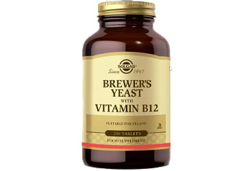 SOLGAR BREWER'S YEAST WITH VITAMIN B12 TABLET  250 tablet