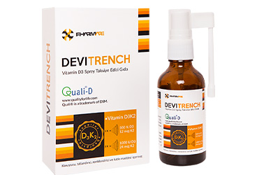 DEVITRENCH VITAMIN D3 SPREY TAKVIYE EDICI GIDA  40 ml şişe