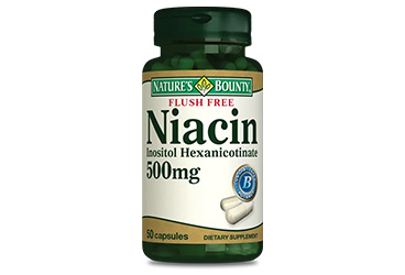 NATURES BOUNTY FLUSH FREE NIACIN KAPSUL 500 mg 50 kapsül