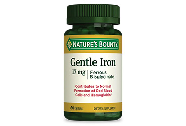 NATURES BOUNTY GENTLE IRON KAPSUL 17 mg 60 kapsül