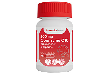 IMUNEKS COENZYME Q 10 & PIPERIN ICEREN TAKVIYE EDICI GIDA 200 mg 30 tablet