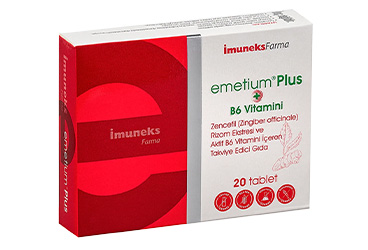 IMUNEKS EMETIUM PLUS TAKVIYE EDICI GIDA  20 tablet